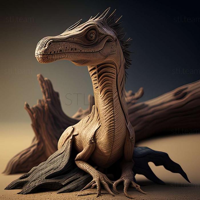 3D model Lanzhousaurus (STL)